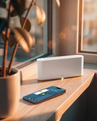 Box domotique TaHoma® switch - Somfy - Centralise et pilote les équipements connectés - Contrôle à distance - Compatible IO, RTS & Zigbee