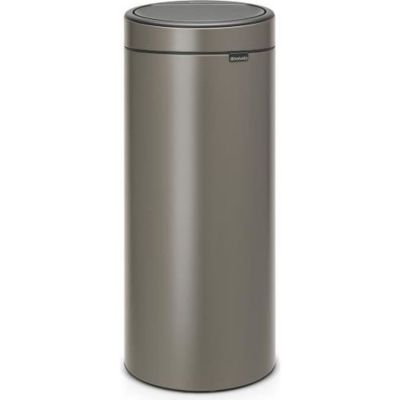 BRABANTIA Poubelle Touch Bin - 30L - Platinum