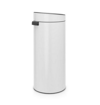 BRABANTIA Poubelle Touch Bin New - 30L - Blanc