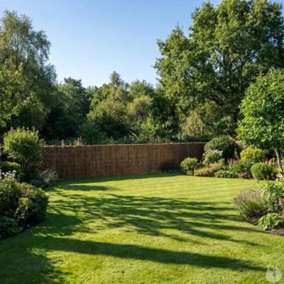 Brande de bruyère naturelle Largeur 5 m Hauteur 1.5 m