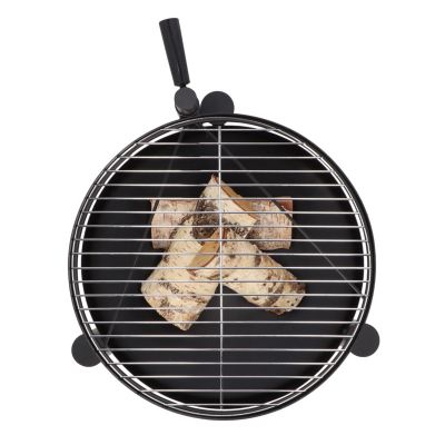 Esschert Design – Grille De Cuisson En Fonte 60 Cm Pour Brasero – Rainures & Surface De Grill Parfaite