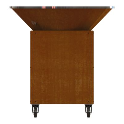 Brasero B.B.O Ø.98 x 98 x 105 cm cognac Oyat Pontaillac 98 Pro