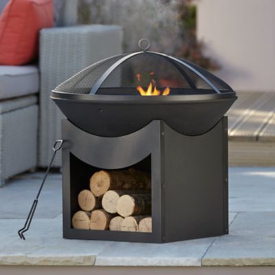 Braséro Blooma Ulong noir ø 56 cm x H 58 cm
