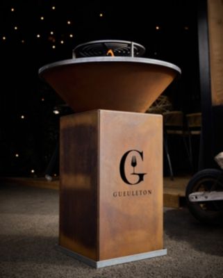 Brasero de cuisson en acier corten Ø.75 cm Gueuleton