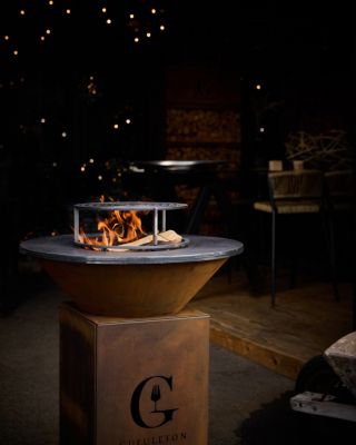 Brasero de cuisson en acier corten Ø.75 cm Gueuleton