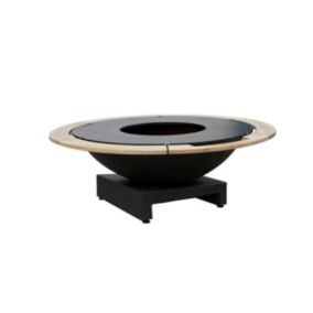 Brasero Piatto Basso + Large Noir diam116 - Quoco