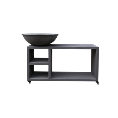Brasero Piatto Tavolo Medium Noir Transportable 84 - Quoco