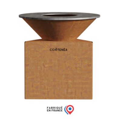 Brasero Tradition 100 cm Acier Corten