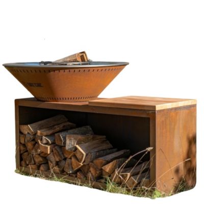 Brasero Traditionnel Corten 103 Double Cuve