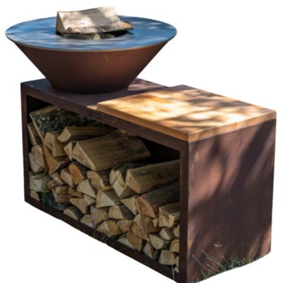 Brasero Traditionnel Corten 83 Simple Cuve