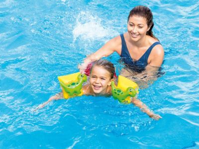 Betensh – Brassards De Natation Verts, Triple Chambre, Pour 1 à 6 Ans (6-20 Kg), Gonfleur Inclus, Norme EN13138