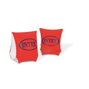 Brassards de natation Intex pour enfant de 3 à 6 ans L.23 x l.15 cm orange