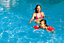 Brassards de natation Intex pour enfant de 3 à 6 ans L.23 x l.15 cm orange