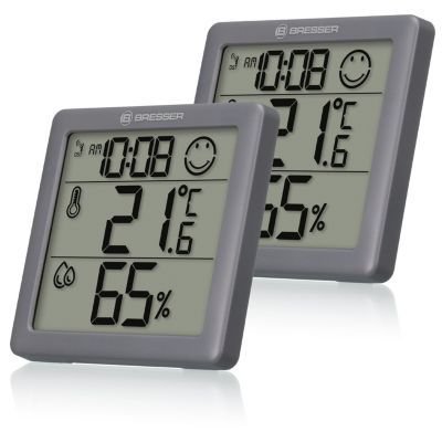 Bresser Climate Smile Thermomètre Hygromètre intérieur 2x