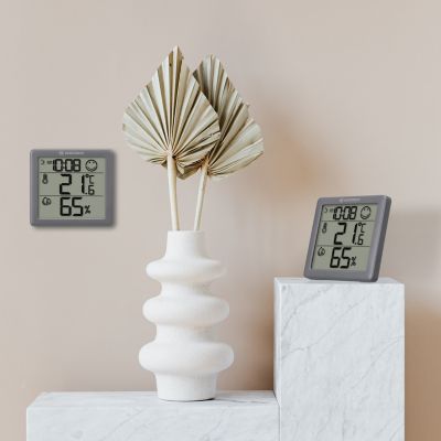 Bresser Climate Smile Thermomètre Hygromètre intérieur 2x
