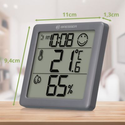 Bresser Climate Smile Thermomètre Hygromètre intérieur 2x