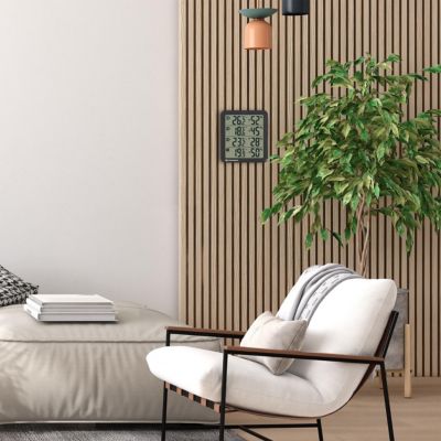 Bresser Quadro NV Thermomètre Hygromètre pour l'intérieur/l'extérieur 3x