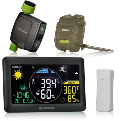 Bresser Smart Garden Système d arrosage avec station météo radio et appli