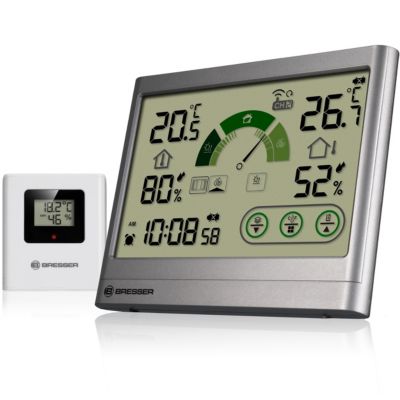 Bresser VentAir H Thermomètre Hygromètre intérieur extérieur 1 capteur