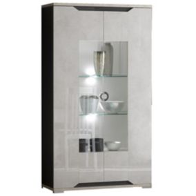 BRISE - Vitrine 2 Portes avec Led