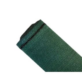 Brise-vue 90% - Vert/noir - 185gr/m² - Grande dimension - Boutonnières Vert/Noir 1.50m x 20m