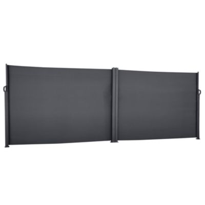 Brise vue Antao gris l.600 x H.180 cm Hesperide