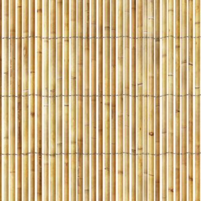 WERKA PRO Brise-Vue Bambou Naturel 1x3m - Protection Intimité Jardin