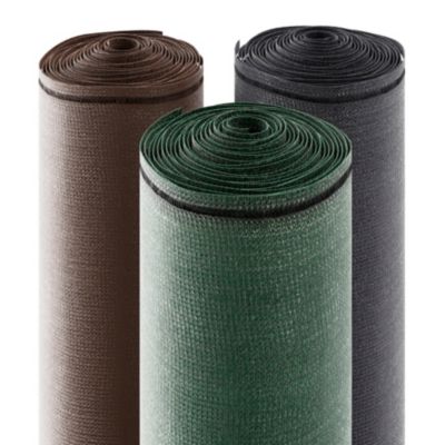 Brise vue gris L.5 h.1,20 m en Polyéthylène haute densité (PEHD) et fibre tissée