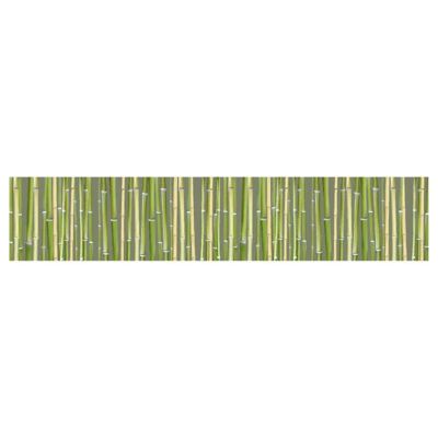 Brise vue imprimé TAKENOKO, H.1 x L.5 m, 100% occultant, Made in France par Scenolia + kit de fixation offert