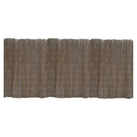 Brise-vue  occultant en brande de bruyere 3kg/m2 1.5 x 3 Marron