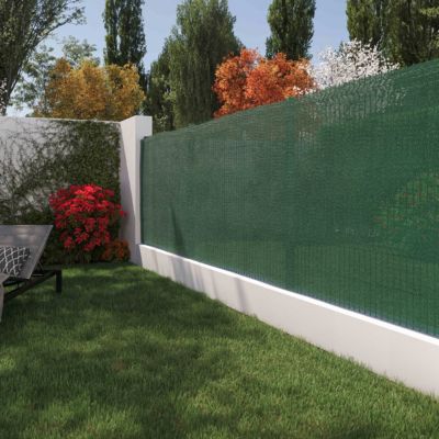 Brise-vue occultation 85% vert foncé 1,50 m x 3 m  Oviala