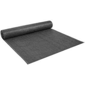 Brise vue synthétique "Verdo Pro"  1 x 10 m  220gm²  Gris