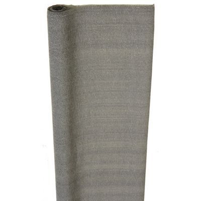 Brise vue tissé polyéthylène Blooma gris 3 x h.1 m | Castorama
