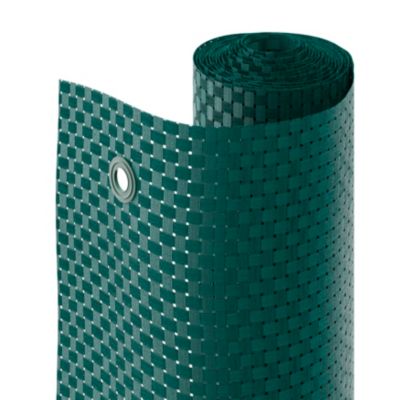 Brise vue tissé de couleur vert L.3m et H.1.50 m