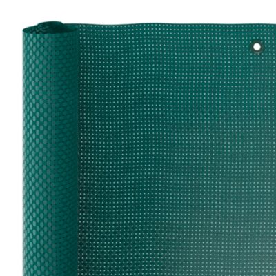 Brise vue tissé de couleur vert L.3m et H.1.50 m