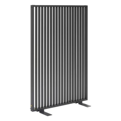Brise-vue "Zupta" graphite en aluminium - Hespéride