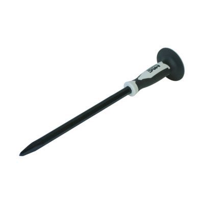 Broche Réaffûtable Leborgne Avec Pare Faux-Coups 30 Cm - Outil Maçonnerie Acier Forgé