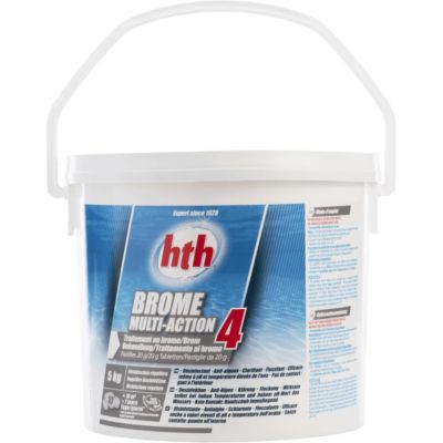 Brome multifonction hth BROME 4 Actions en pastilles 20 g - 5 kg