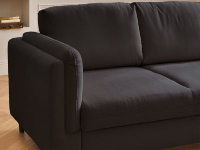 Brooke - canapé 3 places - convertible - en velours - Lisa Design