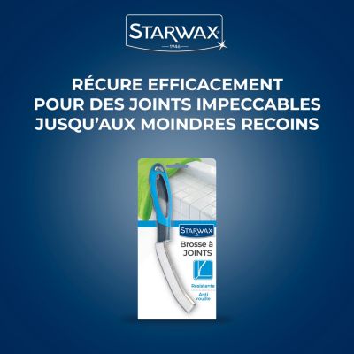 Brosse à joints de carrelage mural ou de sol Starwax