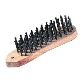 Brosse à main Tivoly en fil acier laitonné 0,30