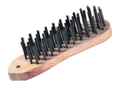Brosse à main Tivoly en fil acier rond 0,35