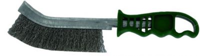 Brosse à main Tivoly en fil inox ondulé 0,30