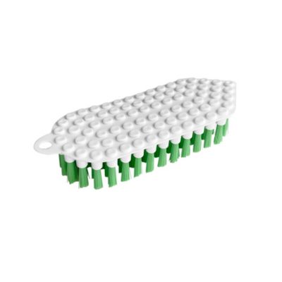 Brosse à récurer flexible poils rigide GoodHome blanc l.7cm