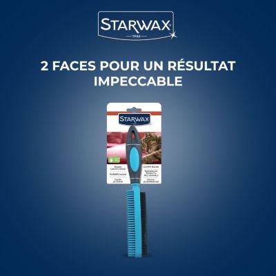 Brosse caoutchouc pour textile Starwax