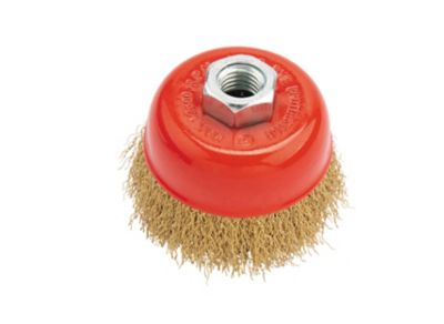 Brosse creuse acier pour meuleuse Universal 75 mm