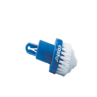 Brosse D'angle Flexible Pour Piscine WINBST - Nettoyage Coins, Carrelage, Escaliers, 26 Cm, Poils Bleus