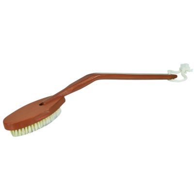 Brosse de bain ergonomique en bois à long manche VM971B
