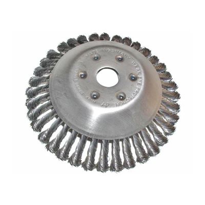 Brosse de désherbage pour débroussailleuse diam 200 mm