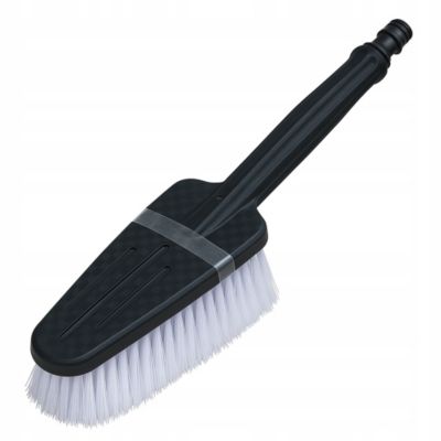 Brosse de Lavage Voiture avec Raccord Tuyau - Poils Souples, Ergonomique, Pour Auto Moto Vélo, Résistante